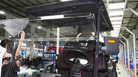 Foldable Front Windshield