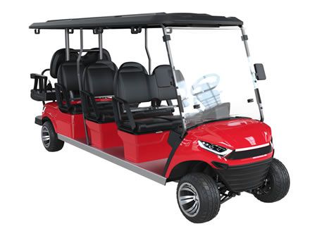 6+2 Passenger Electric Golf Cart